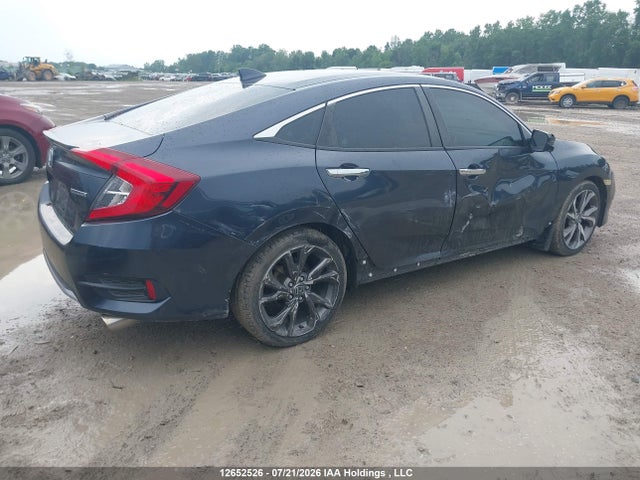 2019 Honda Civic Touring მანქანა იყიდება აუქციონზე, vin: 2HGFC1F95KH104156, აუქციონის ნომერი: 12652526