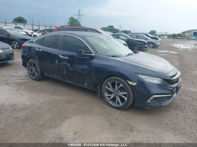 2019 Honda Civic Touring მანქანა იყიდება აუქციონზე, vin: 2HGFC1F95KH104156, აუქციონის ნომერი: 12652526
