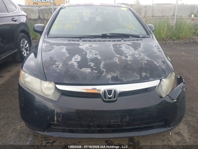 2006 Honda Civic Dx მანქანა იყიდება აუქციონზე, vin: 2HGFA16286H033470, აუქციონის ნომერი: 12652544
