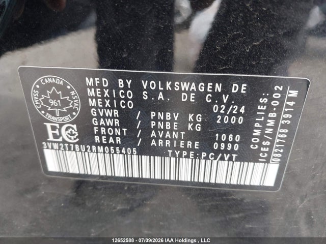 3VW2T7BU2RM055405 Volkswagen JETTA GLI