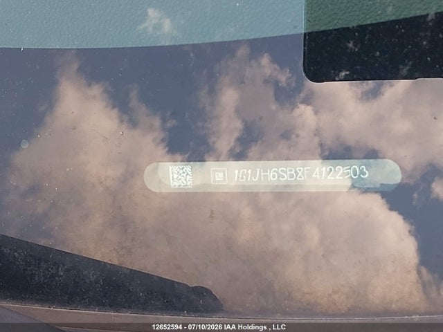 12652594 :رقم المزاد ، 1G1JH6SB8F4122503 vin ، 2015 Chevrolet Sonic Rs مزاد بيع