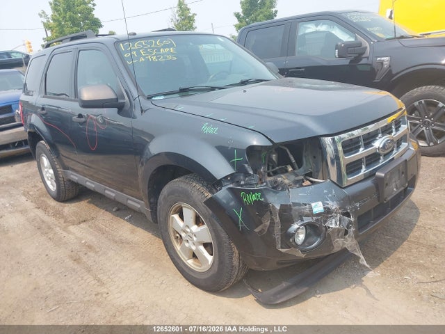 12652601 :رقم المزاد ، 1FMCU037X9KA98235 vin ، 2009 Ford Escape Xlt مزاد بيع