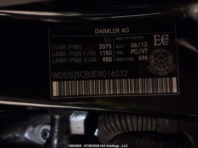 Mercedes-Benz Cla 45 Amg 2014 WDDSJ5CB3EN016032 Image 9