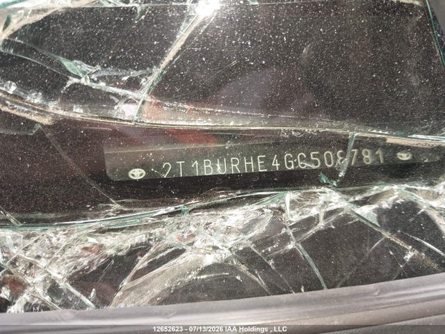 Toyota Corolla S 2016 2T1BURHE4GC508781 Image 9