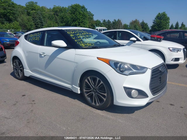 12645431 :رقم المزاد ، KMHTC6AEXGU275715 vin ، 2016 Hyundai Veloster Turbo مزاد بيع