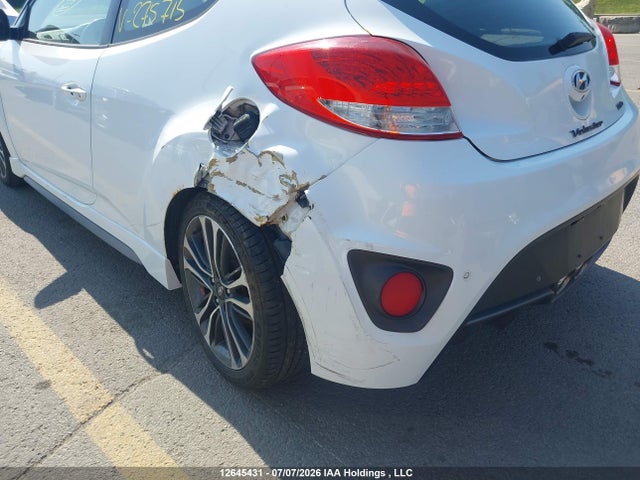 Продажа на аукционе авто 2016 Hyundai Veloster Turbo, vin: KMHTC6AEXGU275715, номер лота: 12645431