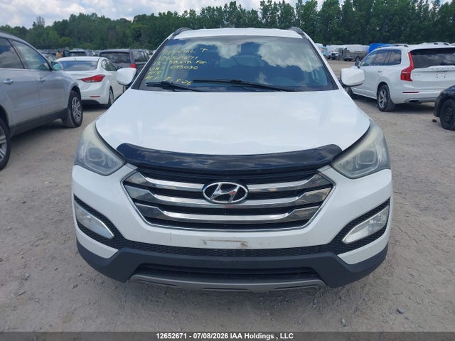 2013 Hyundai Santa Fe Sport მანქანა იყიდება აუქციონზე, vin: 5XYZU3LB7DG093030, აუქციონის ნომერი: 12652671