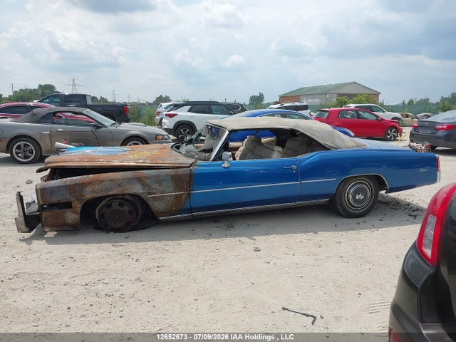 Продаж на аукціоні авто 1976 Cadillac Eldorado, vin: 6L67S6Q211520, номер лоту: 12652673