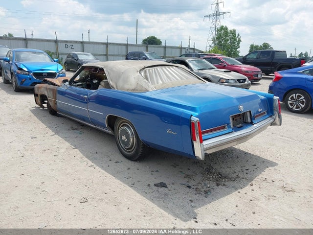 Продаж на аукціоні авто 1976 Cadillac Eldorado, vin: 6L67S6Q211520, номер лоту: 12652673