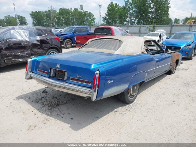 Продаж на аукціоні авто 1976 Cadillac Eldorado, vin: 6L67S6Q211520, номер лоту: 12652673