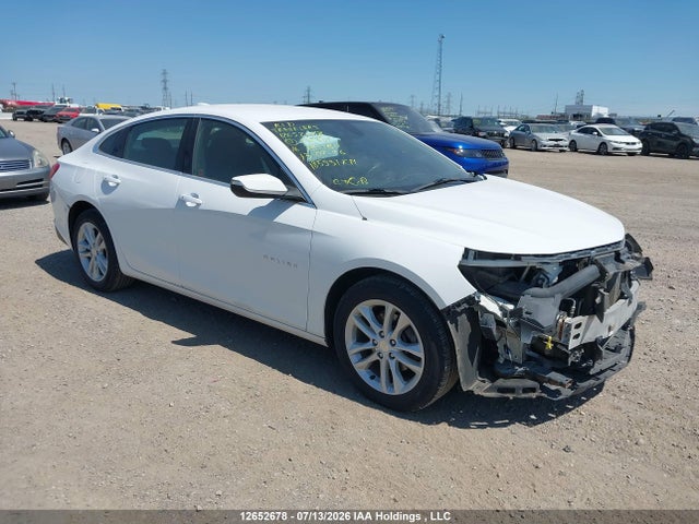 12652678 :رقم المزاد ، 1G1ZE5ST6GF242661 vin ، 2016 Chevrolet Malibu Lt مزاد بيع
