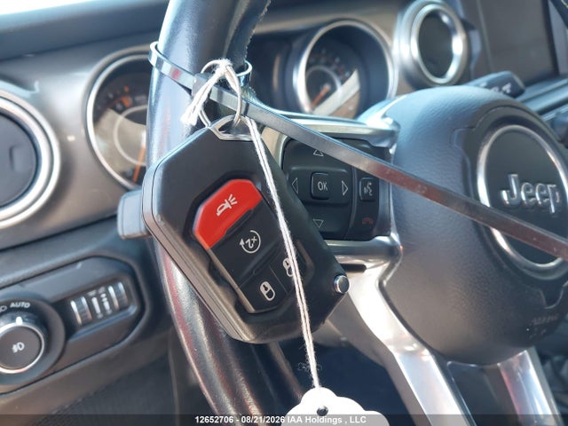 Продажа на аукционе авто 2021 Jeep Wrangler Unlimited Sahara, vin: 1C4HJXEG9MW864417, номер лота: 12652706