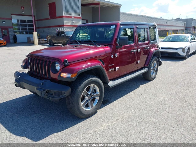 Продажа на аукционе авто 2021 Jeep Wrangler Unlimited Sahara, vin: 1C4HJXEG9MW864417, номер лота: 12652706