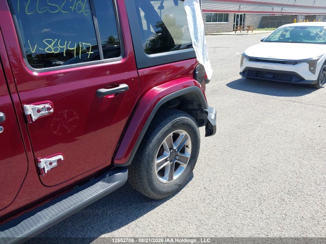 Продажа на аукционе авто 2021 Jeep Wrangler Unlimited Sahara, vin: 1C4HJXEG9MW864417, номер лота: 12652706