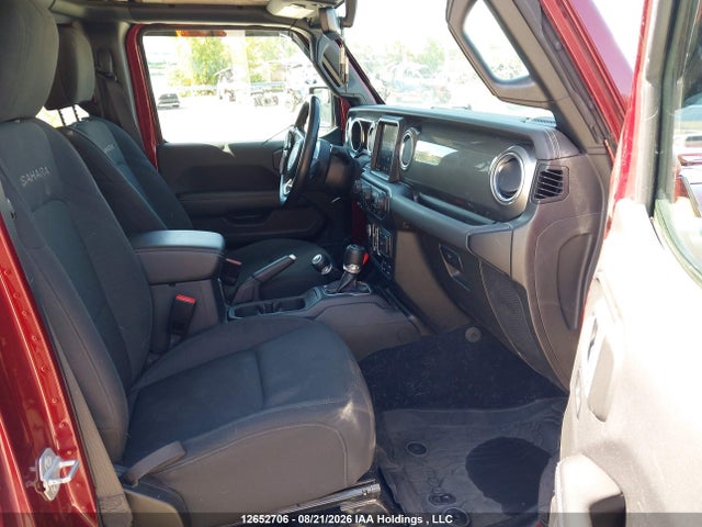 Продажа на аукционе авто 2021 Jeep Wrangler Unlimited Sahara, vin: 1C4HJXEG9MW864417, номер лота: 12652706