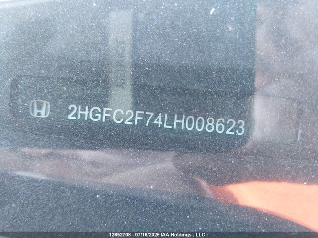 Honda CIVIC EX 2020 2HGFC2F74LH008623 Image 20