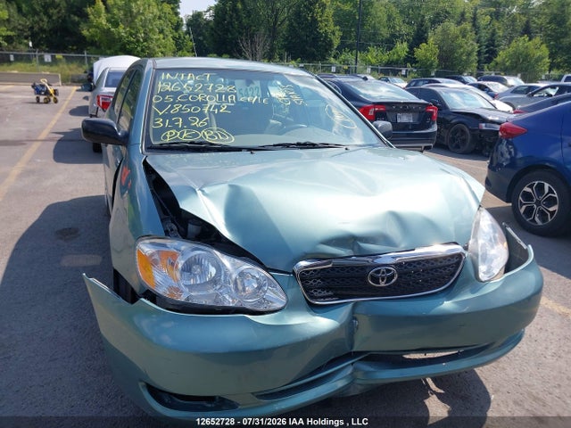 2005 Toyota Corolla Ce/le/sport მანქანა იყიდება აუქციონზე, vin: 2T1BR32EX5C850742, აუქციონის ნომერი: 12652728