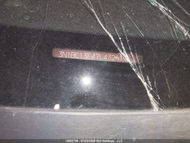 Aukcja sprzedaży 2007 Nissan Versa 1.8sl, vin: 3N1BC13E47L432619, numer aukcji: 12652739