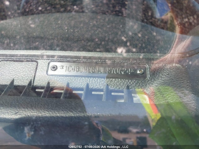 2018 Jeep Wrangler Unlimited Sahara მანქანა იყიდება აუქციონზე, vin: 1C4BJWEG4JL870624, აუქციონის ნომერი: 12652752