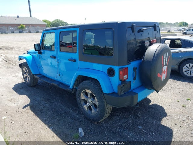 2018 Jeep Wrangler Unlimited Sahara მანქანა იყიდება აუქციონზე, vin: 1C4BJWEG4JL870624, აუქციონის ნომერი: 12652752