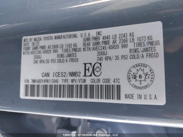 Mazda CX-50 2023 7MMVABDY4PN113946 Image 9