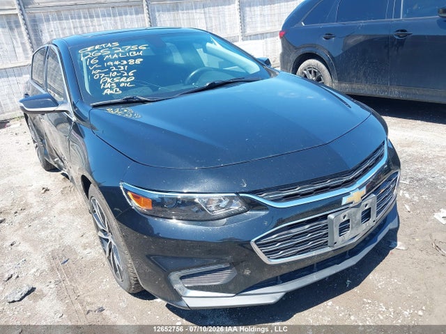 Продажа на аукционе авто 2016 Chevrolet Malibu Lt, vin: 1G1ZE5ST3GF194388, номер лота: 12652756
