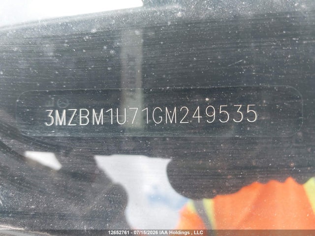 Aukcja sprzedaży 2016 Mazda 3, vin: 3MZBM1U71GM249535, numer aukcji: 12652761