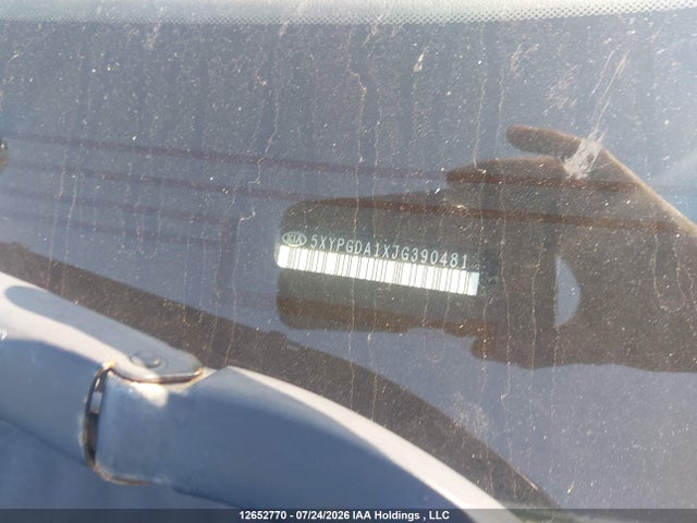 Aukcja sprzedaży 2018 Kia Sorento 2.0l Lx, vin: 5XYPGDA1XJG390481, numer aukcji: 12652770