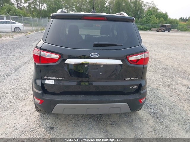 Aukcja sprzedaży 2019 Ford Ecosport Titanium, vin: MAJ6S3KL7KC259301, numer aukcji: 12652774