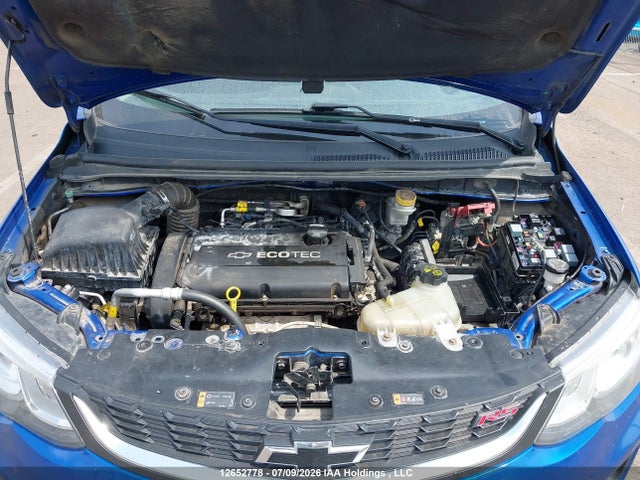 Продажа на аукционе авто 2018 Chevrolet Sonic Lt, vin: 1G1JD5SH7J4105629, номер лота: 12652778