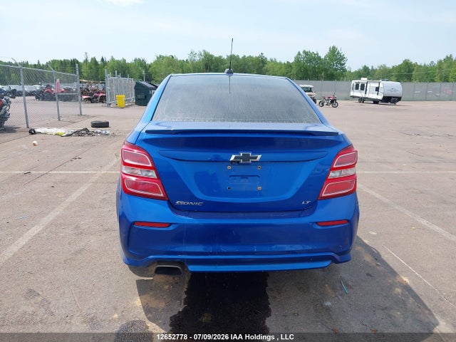 Продажа на аукционе авто 2018 Chevrolet Sonic Lt, vin: 1G1JD5SH7J4105629, номер лота: 12652778