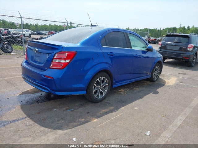 Продажа на аукционе авто 2018 Chevrolet Sonic Lt, vin: 1G1JD5SH7J4105629, номер лота: 12652778