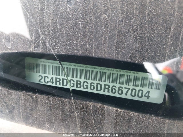 Aukcja sprzedaży 2013 Dodge Grand Caravan Se/sxt, vin: 2C4RDGBG6DR667004, numer aukcji: 12652796