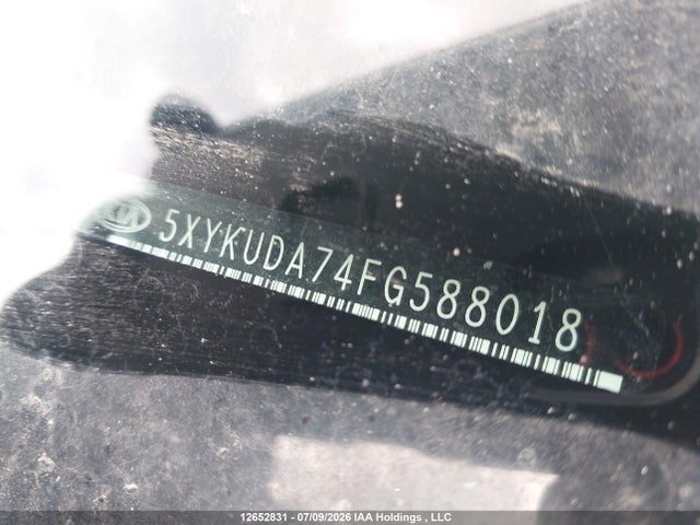 KIA Sorento Ex V6 2015 5XYKUDA74FG588018 Image 9