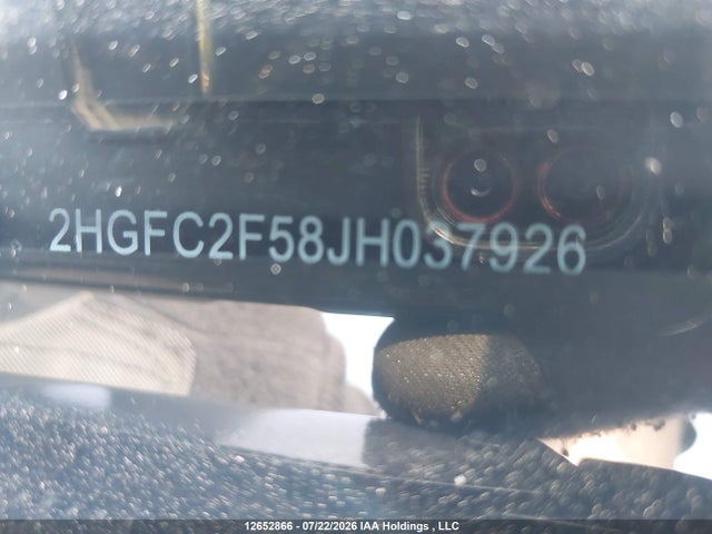 Honda Civic 2018 2HGFC2F58JH037926 Image 18