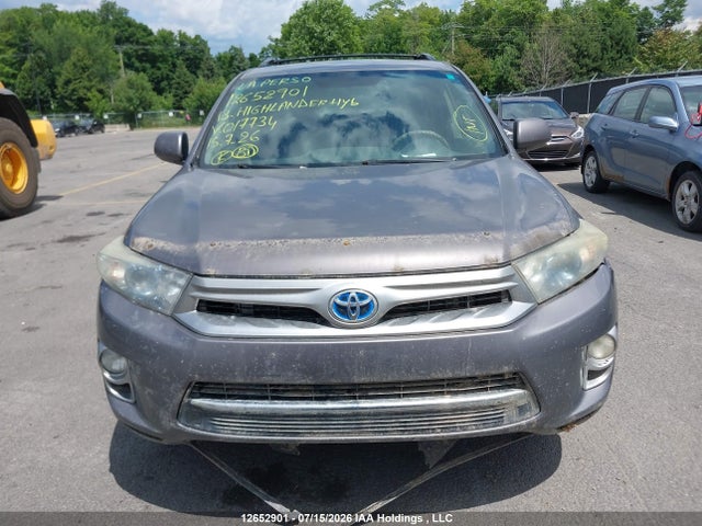 12652901 :رقم المزاد ، JTEBC3EHXD2017734 vin ، 2013 Toyota Highlander Hybrid Hybrid مزاد بيع