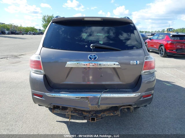 12652901 :رقم المزاد ، JTEBC3EHXD2017734 vin ، 2013 Toyota Highlander Hybrid Hybrid مزاد بيع