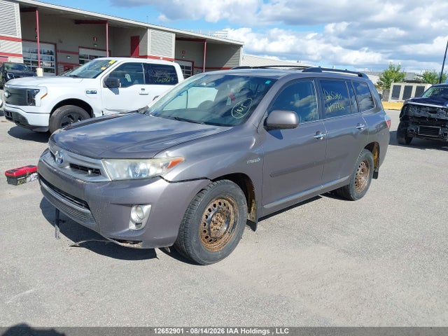 12652901 :رقم المزاد ، JTEBC3EHXD2017734 vin ، 2013 Toyota Highlander Hybrid Hybrid مزاد بيع