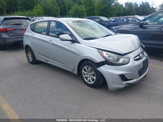 12639026 :رقم المزاد ، KMHCT5AE2CU010291 vin ، 2012 Hyundai Accent Gl مزاد بيع