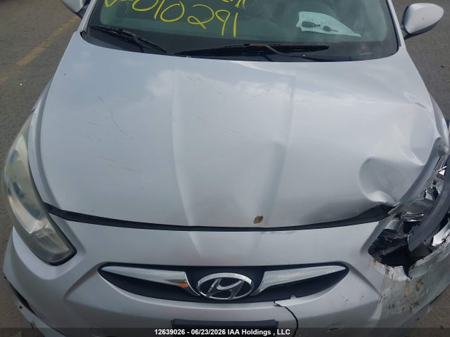 Продажа на аукционе авто 2012 Hyundai Accent Gl, vin: KMHCT5AE2CU010291, номер лота: 12639026