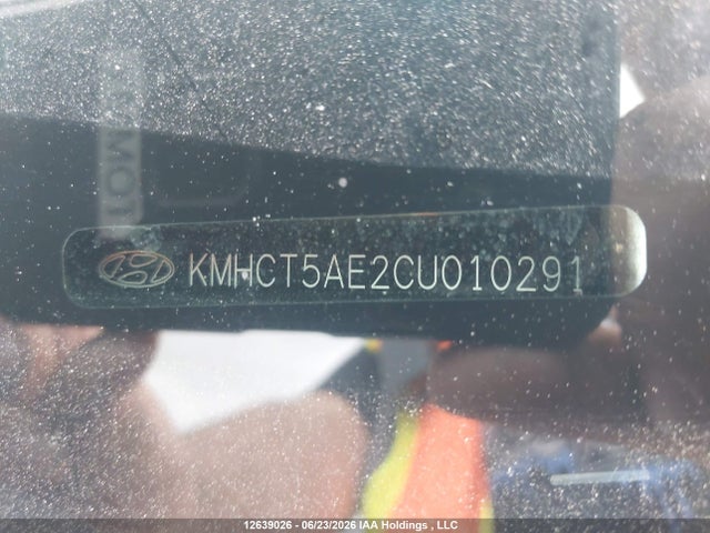 Продажа на аукционе авто 2012 Hyundai Accent Gl, vin: KMHCT5AE2CU010291, номер лота: 12639026