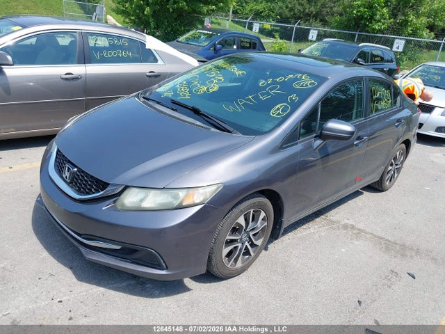 Honda CIVIC EX 2014 2HGFB2F5XEH046524 Image 2