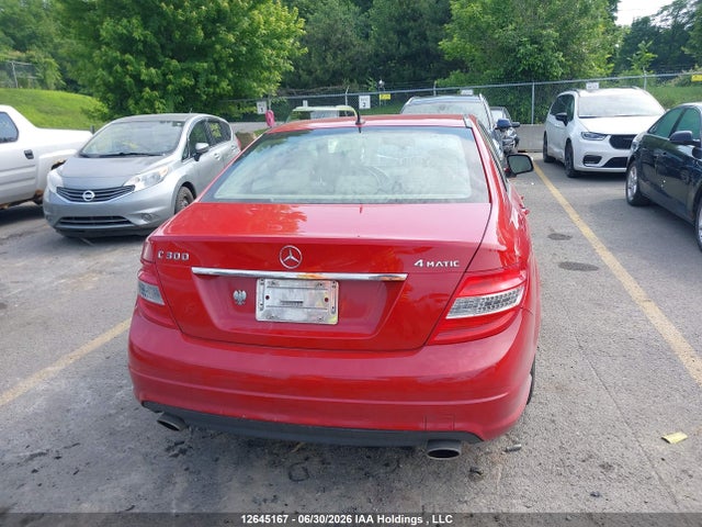 2009 Mercedes-benz C 300 4matic მანქანა იყიდება აუქციონზე, vin: WDDGF81X29F290314, აუქციონის ნომერი: 12645167