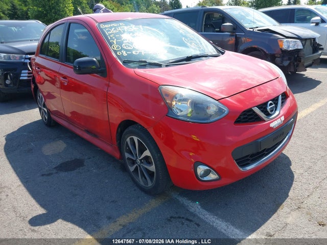 Aukcja sprzedaży 2015 Nissan Micra S/sr/sv, vin: 3N1CK3CP6FL263688, numer aukcji: 12647567