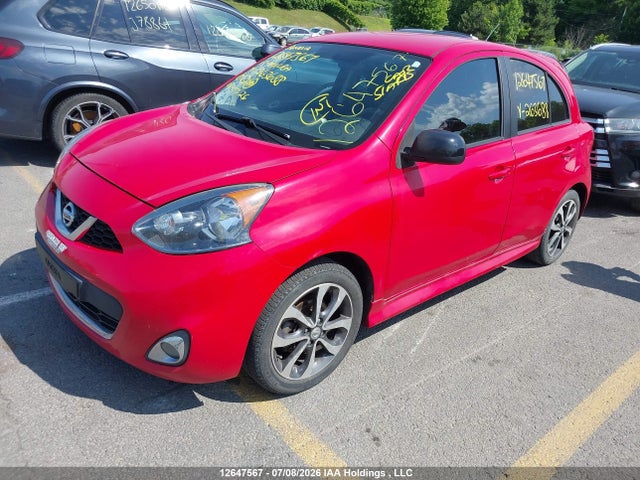 Aukcja sprzedaży 2015 Nissan Micra S/sr/sv, vin: 3N1CK3CP6FL263688, numer aukcji: 12647567
