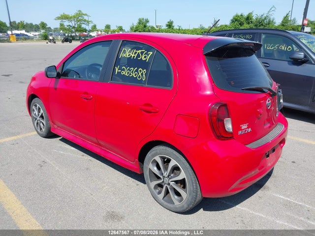Aukcja sprzedaży 2015 Nissan Micra S/sr/sv, vin: 3N1CK3CP6FL263688, numer aukcji: 12647567