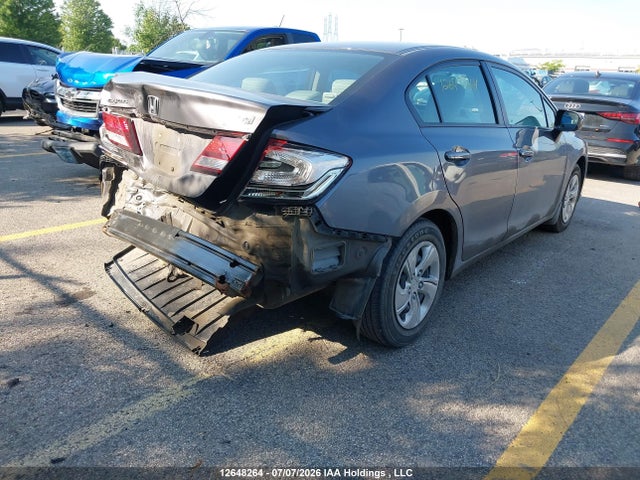 Honda Civic Lx 2014 2HGFB2F46EH043031 Image 4