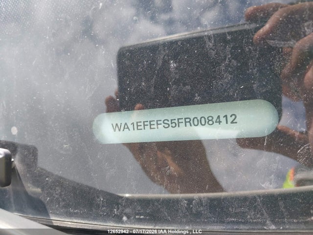WA1EFEFS5FR008412 Audi Q3 2.0t Progressiv
