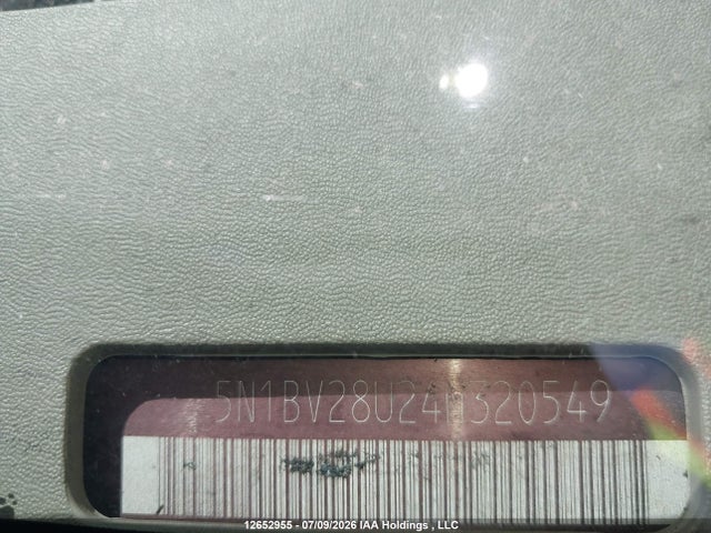 2004 Nissan Quest 3.5 S მანქანა იყიდება აუქციონზე, vin: 5N1BV28U24N320549, აუქციონის ნომერი: 12652955