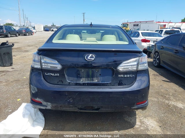 Aukcja sprzedaży 2010 Lexus Hs 250h, vin: JTHBB1BA4A2004507, numer aukcji: 12652970